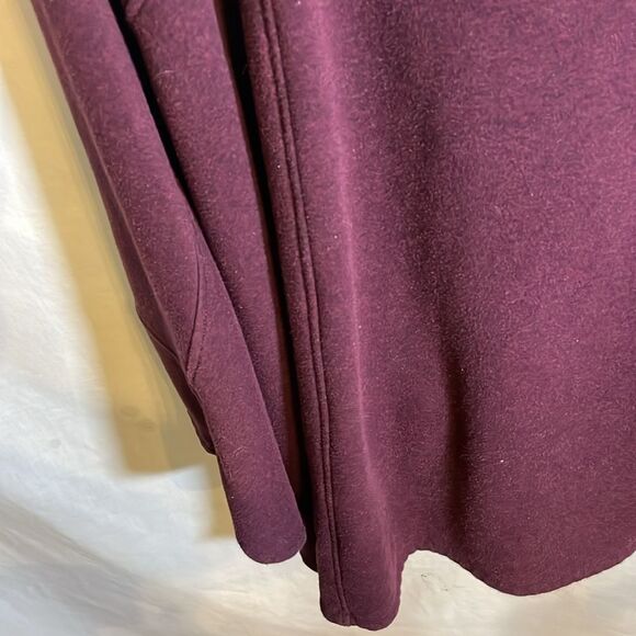 Ugg Women’s Dolman Sleeve Poncho Size XS / S Purple Front Pockets Comfort Cozy - Picture 11 of 12